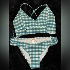Jessica Simpson Gingham bikini